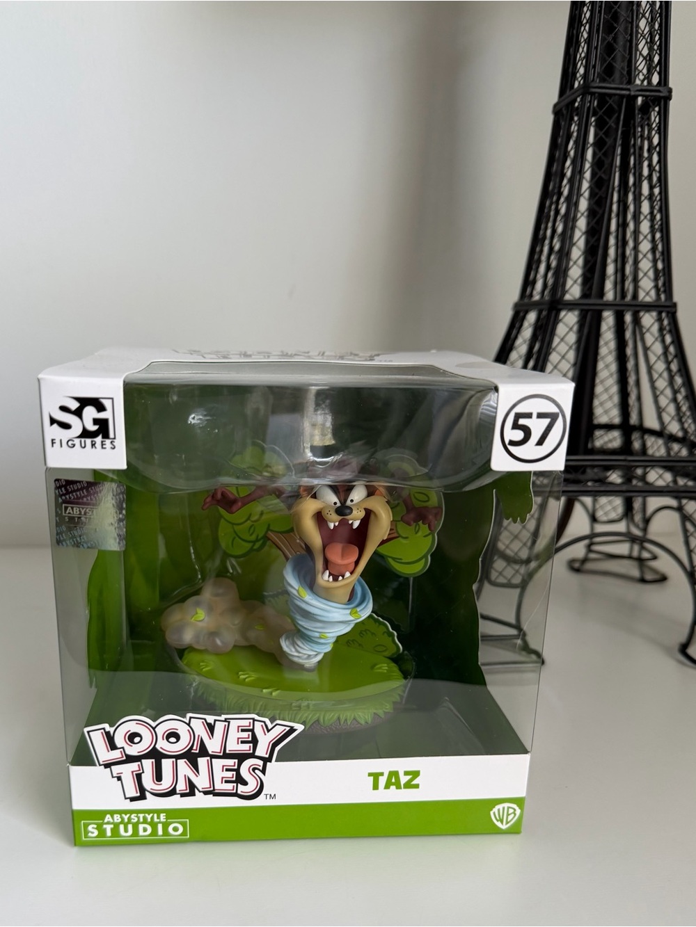 TAZ Figure Warner Bros. Looney Tunes  — Brown, Green, Tan